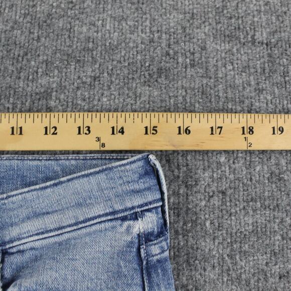 Mother Jeans Womens 30 The Rascal Skimp Straight Punk Charming Blue Light Wash - Picture 11 of 16